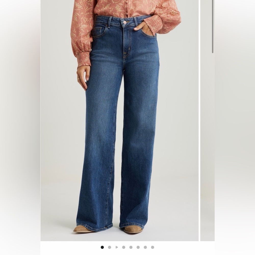 Treasure & Bond High Rise Wide Leg Jeans